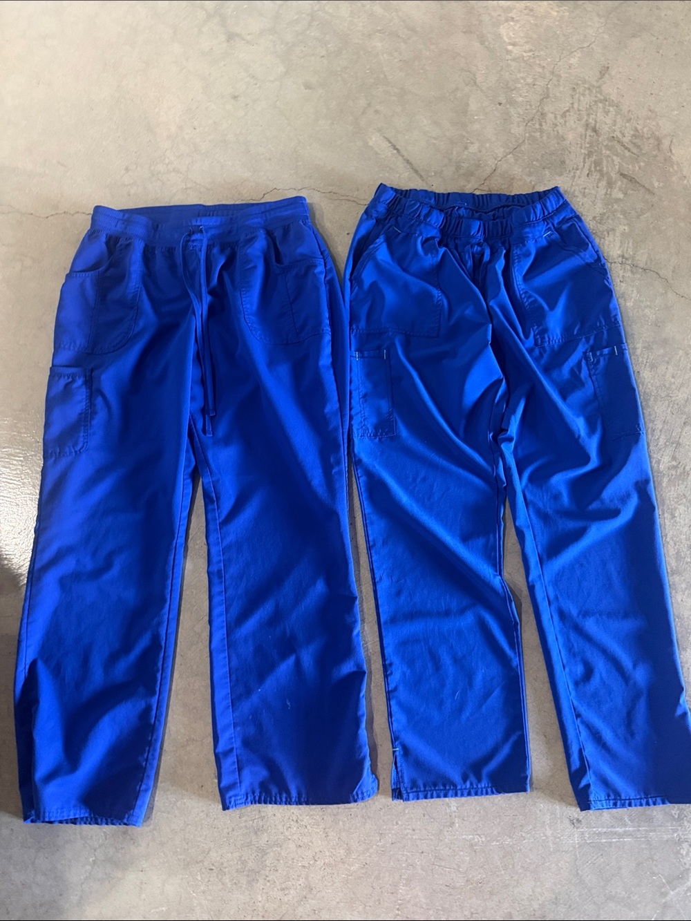 Scrubstar electric Blue Women's Scrub Pants two pairs